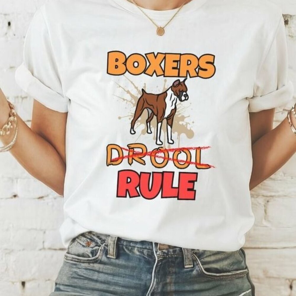 Boxer Dog Funny Tee Boxer Pet Tshirt Boxer Lover Tshirt